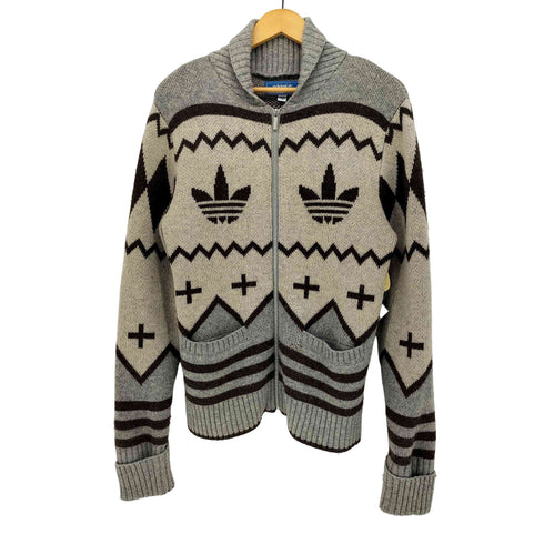 アディダスオリジナルス adidas Originals パフォーマンスロゴ ウール ジップアップ スタンドカラー ブルゾン ジャケット メンズ JPN:S
