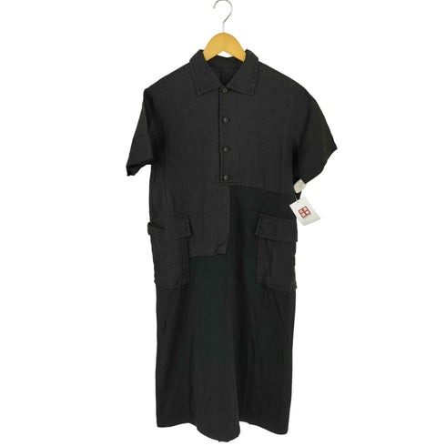 pour deux コットンリネンパッチワークS/Sワンピース レディース JPN:M
