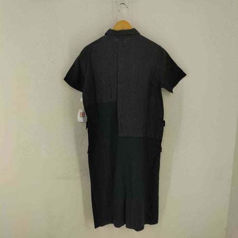 pour deux コットンリネンパッチワークS/Sワンピース レディース JPN:M