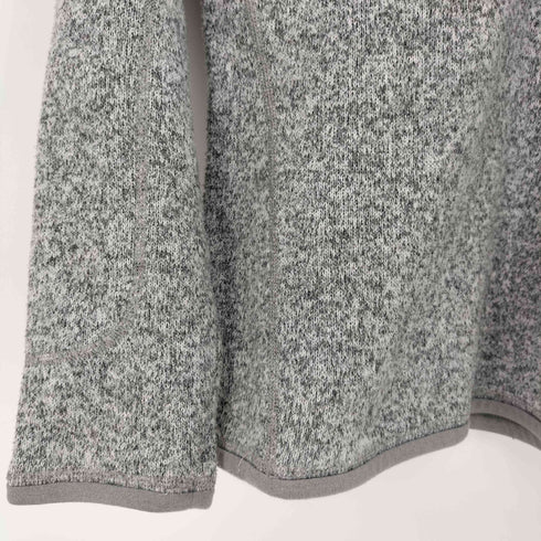パタゴニア patagonia 15AW ロゴワッペン ハーフジップ プルオーバー ニット レディース import:S