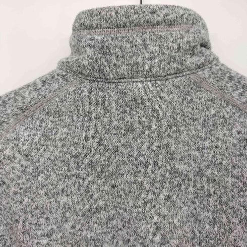 パタゴニア patagonia 15AW ロゴワッペン ハーフジップ プルオーバー ニット レディース import:S