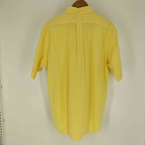 ラルフローレン RALPH LAUREN BLAKE ポニー 刺繍 ギンガムチェック ボタンダウン S/S シャツ メンズ import:L