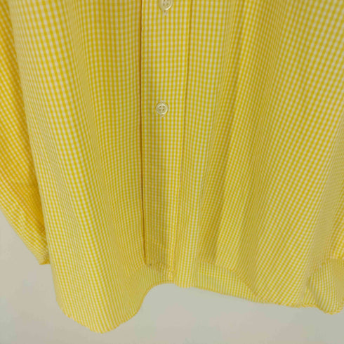 ラルフローレン RALPH LAUREN BLAKE ポニー 刺繍 ギンガムチェック ボタンダウン S/S シャツ メンズ import:L