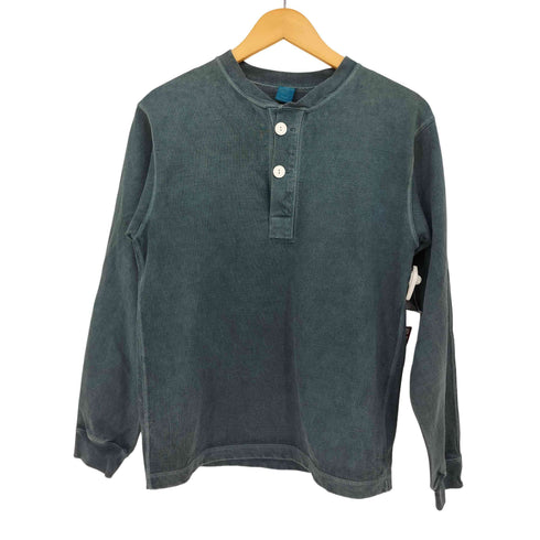 グッドオン good on ピグメント加工 ヘンリーネック L/S Tシャツ メンズ import:S