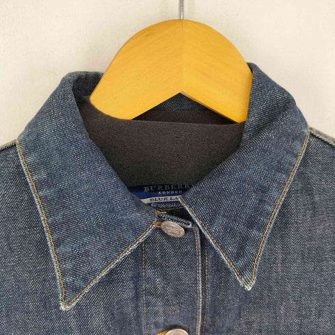 バーバリーブルーレーベル BURBERRY BLUE LABEL デニムトラッカージャケット メンズ 38