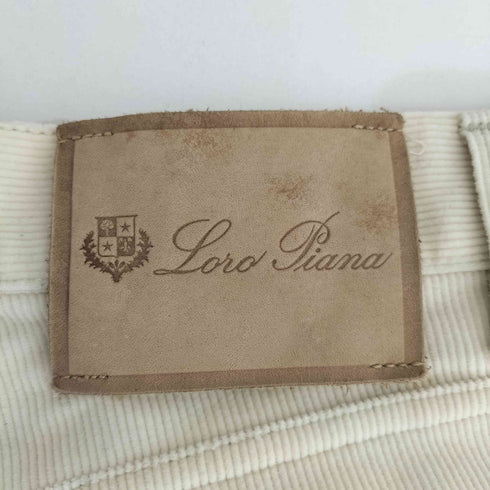ロロピアーナ Loro Piana MADE IN ITALY 細畝コーデュロイ コットンストレートパンツ メンズ UK:30