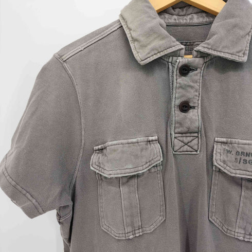 ルールナンバー RUEHL No.925 ダブルポケット ミリタリー S/S ポロシャツ メンズ JPN:XXL