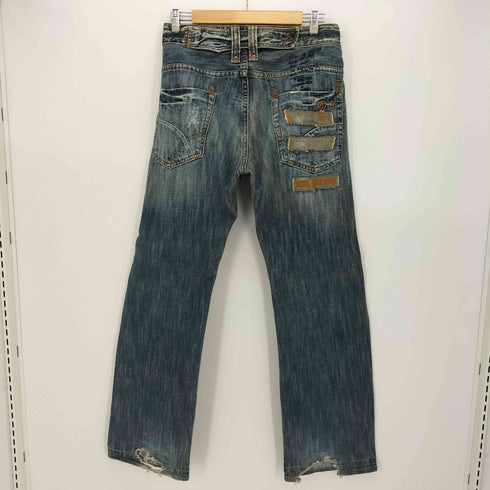 ガス GAS CRASH STRAIGHT DENIM PANTS ストレート デニム パンツ メンズ