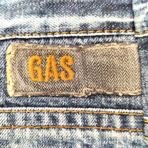 ガス GAS CRASH STRAIGHT DENIM PANTS ストレート デニム パンツ メンズ