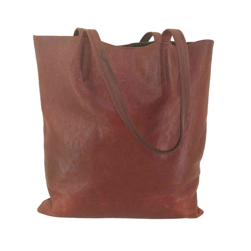 ビカーシ BICASH レザートートバッグ (RED) レディース ONE SIZE