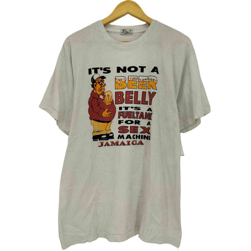 IT'S NOT A BELLY IT'S A FUEL TANK FOR A SEX MACHINE 半袖Tシャツ メンズ import:XXL