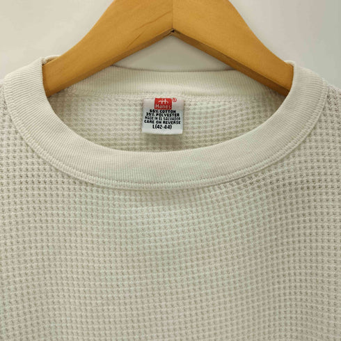 ヘインズ Hanes L/S サーマルTシャツ レディース JPN:L