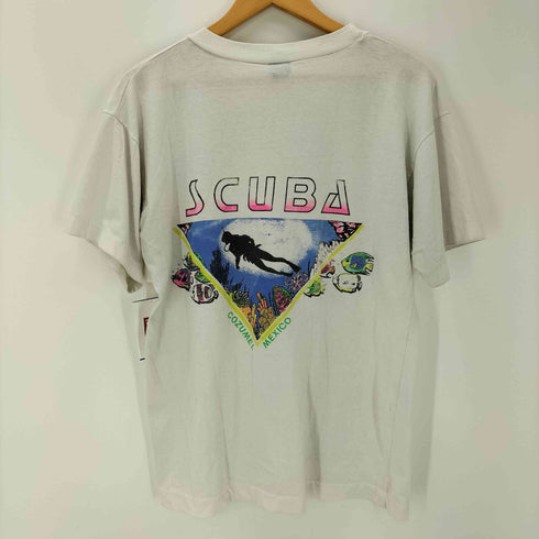 S/S ダイビングプリントTシャツ メンズ US:34