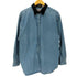 ビルブラス BILL BLASS L/S 襟ベロア切替デニムシャツ レディース JPN:L