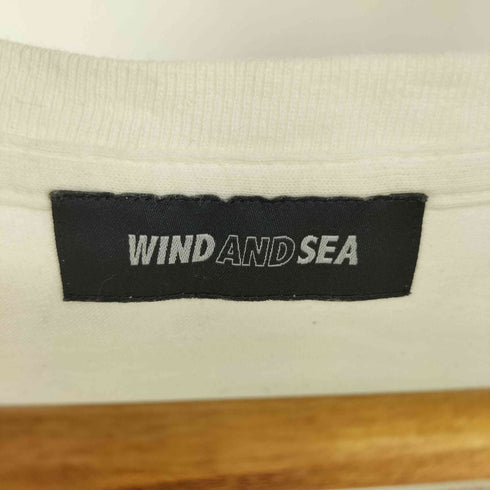 ウィンダンシー WIND AND SEA 別注 プリントクルーネックTシャツ メンズ JPN:XL