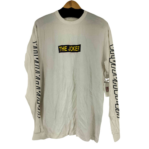 poneycomb 袖プリントデザイン L/S Tシャツ メンズ
