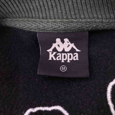 カッパ Kappa 両面刺繍&プリントクルーネックスウェット メンズ JPN:M
