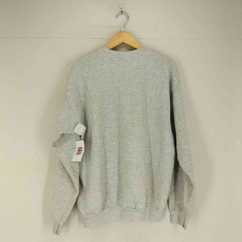 リー Lee USA製 90s 霜降り フロントプリントクルーネックスウェット メンズ JPN:XL