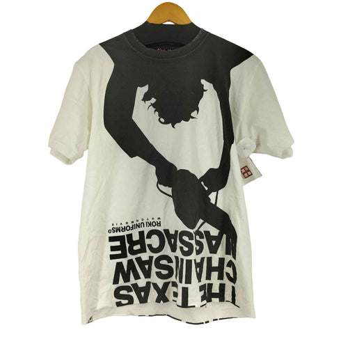 ROKI UNIFORMS 両面プリント クルーネックTシャツ 映画Tシャツ 悪魔のいけにえ / テキサスチェーンソー メンズ
