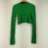 ユニフ UNIF クロップドケーブルニット レディース JPN:L