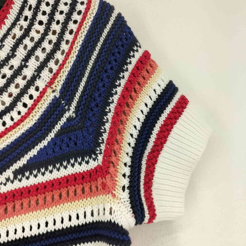 ブルックスブラザーズレッドフリース BROOKS BROTHERS REDFLEECE 総柄マルチカラーニット レディース JPN:XS