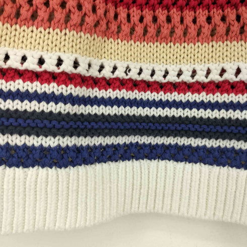 ブルックスブラザーズレッドフリース BROOKS BROTHERS REDFLEECE 総柄マルチカラーニット レディース JPN:XS
