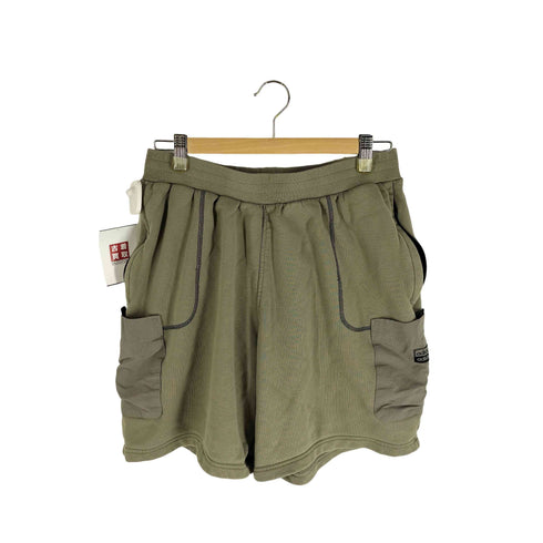 アディダス adidas ナイロンポケット切替 スウェットショートパンツ メンズ JPN:XL