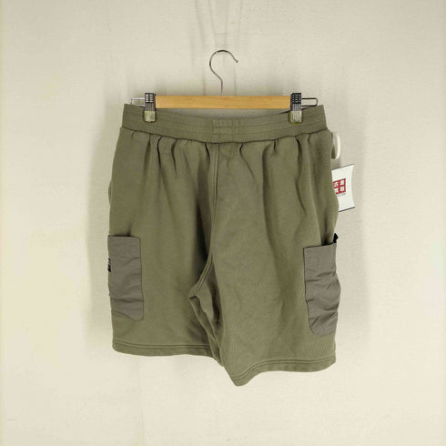 アディダス adidas ナイロンポケット切替 スウェットショートパンツ メンズ JPN:XL