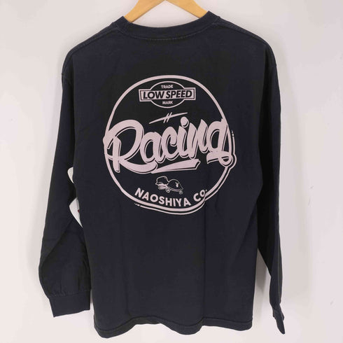 両面プリントロングスリーブTシャツ メンズ