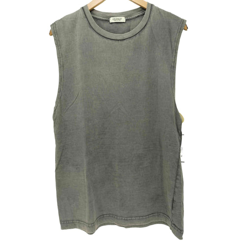 CROSSLEY 2021SS Safari Lounge 別注 ガーメントダイ ノースリーブTシャツ メンズ JPN:L