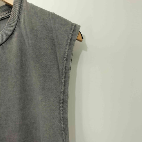 CROSSLEY 2021SS Safari Lounge 別注 ガーメントダイ ノースリーブTシャツ メンズ JPN:L