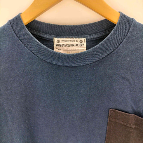 naoshiya custom factory BLOCKS ポケットTシャツ メンズ JPN:M