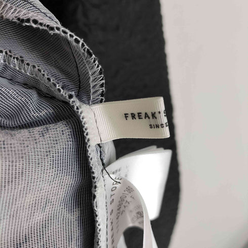 フリークスストア FREAKS STORE 23SS フクレジャガードマキシワンピース レディース FREE