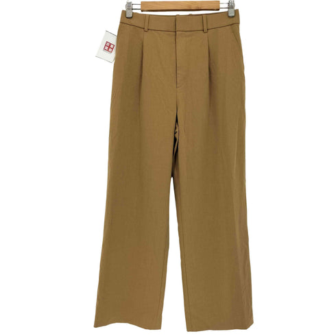 ユニクロ UNIQLO タックワイドパンツ レディース JPN:L