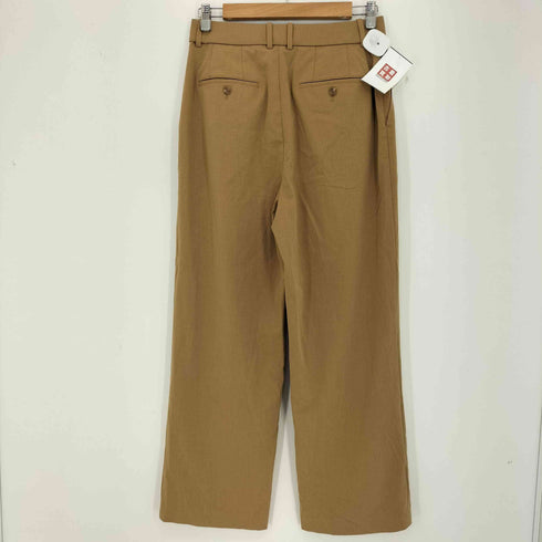 ユニクロ UNIQLO タックワイドパンツ レディース JPN:L