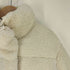ザラ ZARA フェイクボア パフアノラック FAUX SHEARLING QUILTED ANORAK レディース import:XS