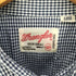 ラングラー Wrangler ギンガムチェック ウエスタンシャツ メンズ import:L