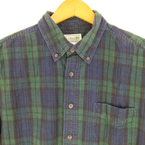 エルエルビーン L.L.Bean ボタンダウン チェックシャツ メンズ import:L