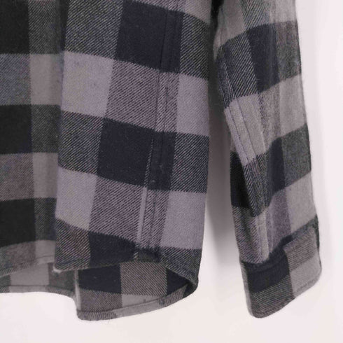 ザノースフェイス THE NORTH FACE ポリウール チェック ネルシャツ メンズ import:M