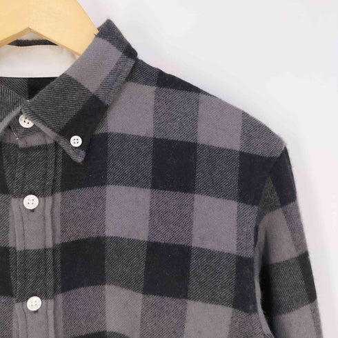 ザノースフェイス THE NORTH FACE ポリウール チェック ネルシャツ メンズ import:M