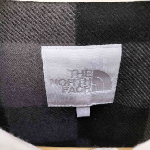 ザノースフェイス THE NORTH FACE ポリウール チェック ネルシャツ メンズ import:M