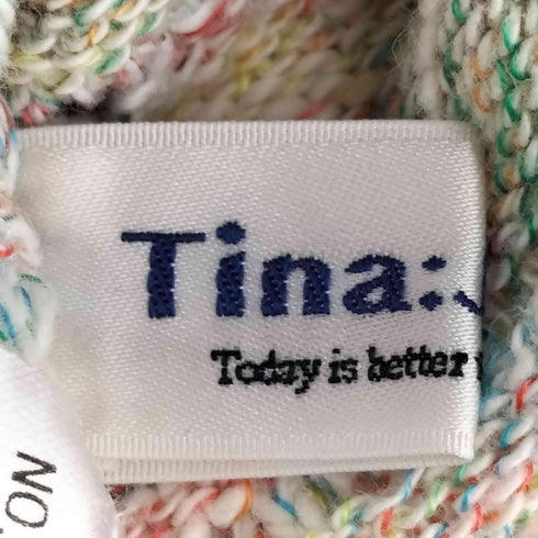 ティーナジョジュン TINA:JOJUN 綿スラブ ラグランカーディガン レディース JPN:M