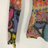 クリスチャンラクロワ Christian Lacroix BAZaR イタリア製 花総柄 パワーネット セカンドスキン レディース