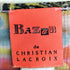 クリスチャンラクロワ Christian Lacroix BAZaR イタリア製 花総柄 パワーネット セカンドスキン レディース