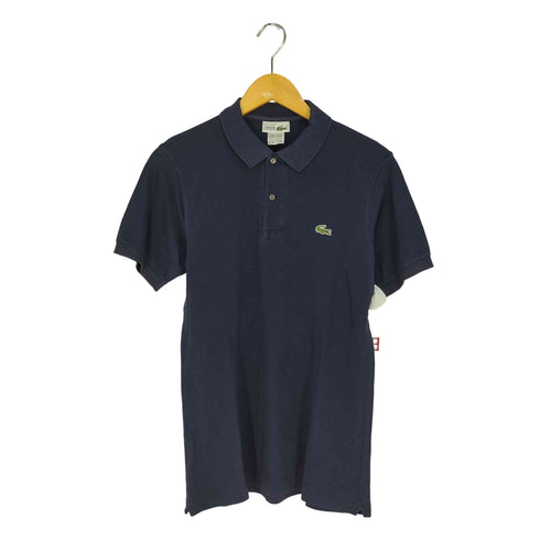シュミーズラコステ CHEMISE LACOSTE フランス製 ロゴ刺繍 鹿の子 ポロシャツ メンズ 2