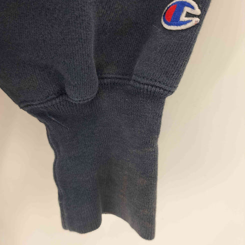 チャンピオン Champion 90S USA製 刺繍タグ REVERSE WEAVE L.B.I カレッジプリント プルオーバーパーカー メンズ import:XL