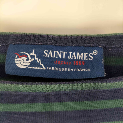 セントジェームス SAINT JAMES ボートネック ボーダーTシャツ バスクシャツ メンズ USA:38