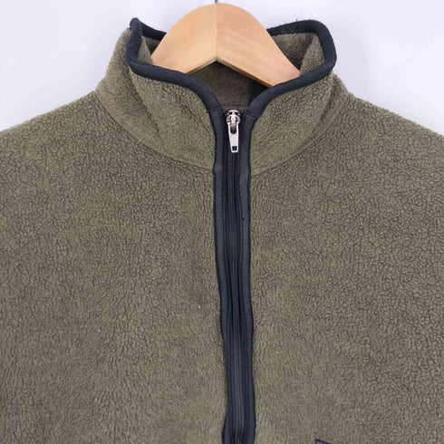 パタゴニアシンチラ PATAGONIA SYNCHILLA ロゴパッチ ハーフジップ プルオーバーフリース メンズ import:M