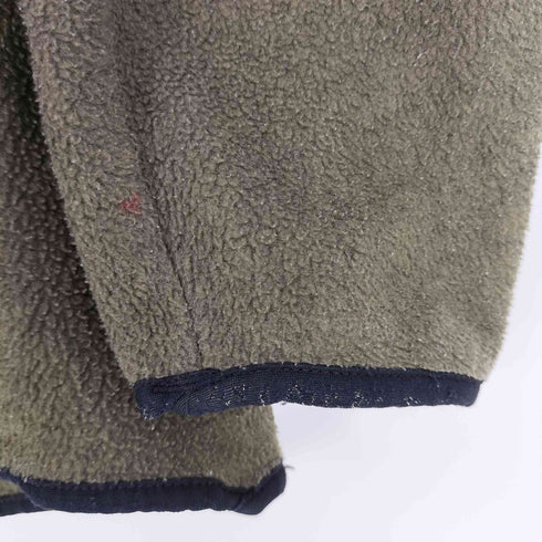 パタゴニアシンチラ PATAGONIA SYNCHILLA ロゴパッチ ハーフジップ プルオーバーフリース メンズ import:M