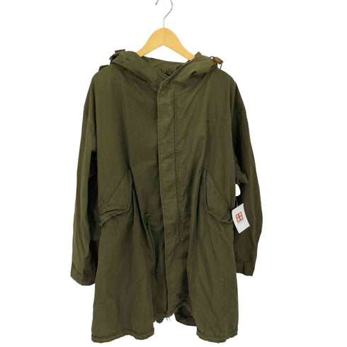 ユーエスアーミー U.S. ARMY 50S M-51 モッズコート 真鍮ジップ メンズ LARGE